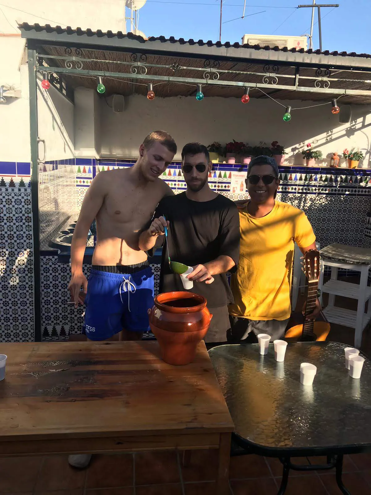 A shared kitchen, 9 August 2019